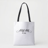 Mama hat neues Mama-Geschenk etabliert Tasche (Vorderseite)