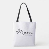 Mama hat neues Mama-Geschenk etabliert Tasche (Rückseite)