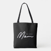 Mama hat neues Mama-Geschenk etabliert Tasche (Rückseite)
