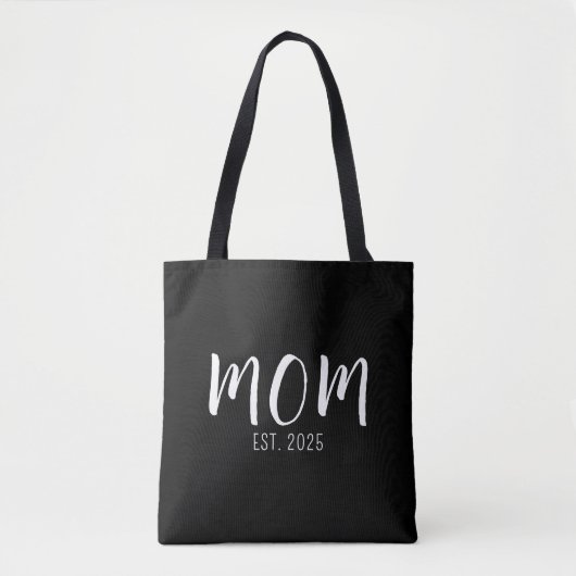 Mama hat neues Mama-Geschenk etabliert Tasche (Vorderseite)
