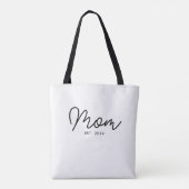 Mama hat neues Mama-Geschenk etabliert Tasche (Rückseite)