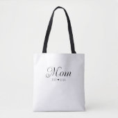 Mama hat neues Mama-Geschenk etabliert Tasche (Vorderseite)