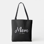 Mama hat neues Mama-Geschenk etabliert Tasche (Rückseite)