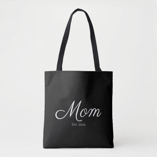 Mama hat neues Mama-Geschenk etabliert Tasche (Vorderseite)