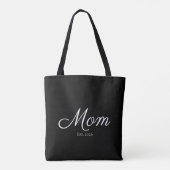 Mama hat neues Mama-Geschenk etabliert Tasche (Rückseite)