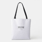 Mama hat neues Mama-Geschenk etabliert Tasche (Rückseite)