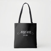Mama hat neues Mama-Geschenk etabliert Tasche (Vorderseite)