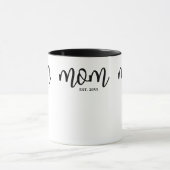 Mama hat neues Mama-Geschenk etabliert Tasse (Zentrum)