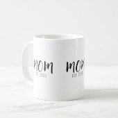 Mama hat neues Mama-Geschenk gegründet Kaffeetasse (Vorderseite Links)