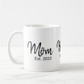 Mama hat neues Mama-Geschenk gegründet Kaffeetasse (Links)