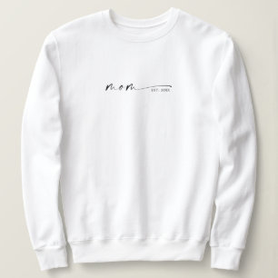 Mama hat neues Mama-Geschenk gegründet Sweatshirt