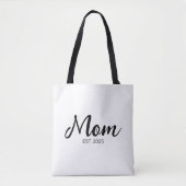 Mama hat neues Mama-Geschenk gegründet Tasche (Vorderseite)
