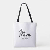 Mama hat neues Mama-Geschenk gegründet Tasche (Rückseite)