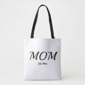 Mama hat neues Mama-Geschenk gegründet  Tasche (Vorderseite)