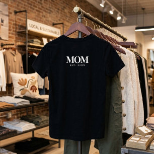 Mama hat neues Mama-Geschenk in weißer Typografie T-Shirt