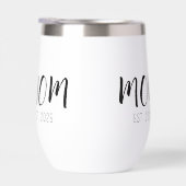 Mama hat neues Mama-Geschenk Isolierter Becher (Rechts)
