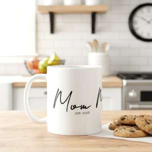 Mama hat neues Mama-Geschenk Kaffee gegründet Kaffeetasse