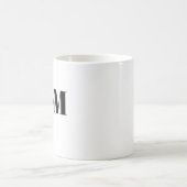 Mama hat neues Mama-Geschenk Kaffeetasse (Mittel)