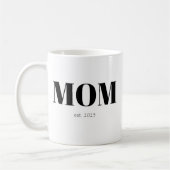 Mama hat neues Mama-Geschenk Kaffeetasse (Links)