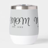 Mama hat neues Mama-Geschenk Schwarz Schrift (Vorderseite)