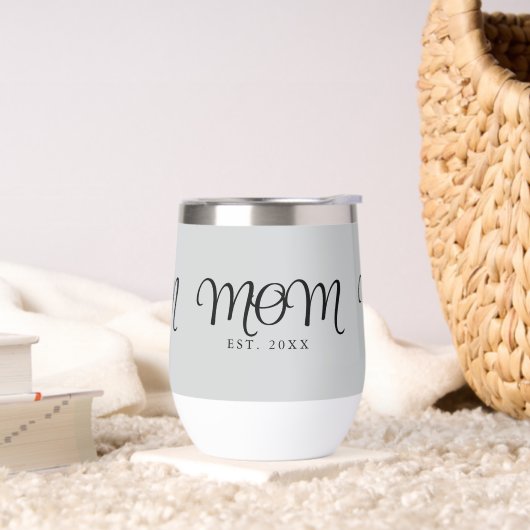 Mama hat neues Mama-Geschenk Schwarz Schrift (Wohnzimmer)