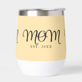 Mama hat neues Mama-Geschenk Schwarz Schrift (Links)