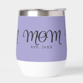 Mama hat neues Mama-Geschenk Schwarz Schrift (Links)