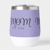 Mama hat neues Mama-Geschenk Schwarz Schrift (Vorderseite)