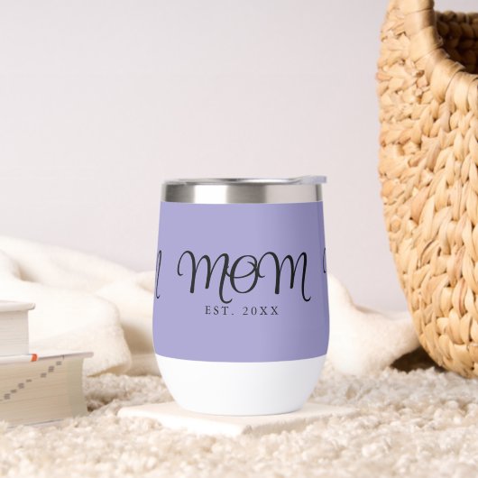 Mama hat neues Mama-Geschenk Schwarz Schrift (Wohnzimmer)