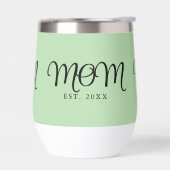 Mama hat neues Mama-Geschenk Schwarz Script (Links)