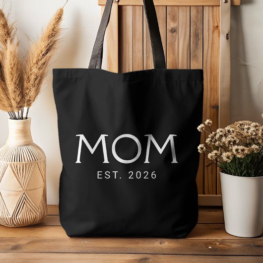 Mama hat neues Mama-Geschenk Schwarz Tasche