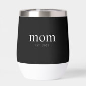 Mama hat neues Mama-Geschenk - Thermobecher für We (Rückseite)