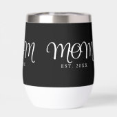 Mama hat neues Mama-Geschenk Weiß Schrift (Rückseite)
