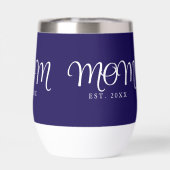 Mama hat neues Mama-Geschenk Weißes Skript (Rückseite)