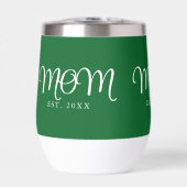 Mama hat neues Mama-Geschenk Weißes Skript (Vorderseite)