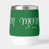 Mama hat neues Mama-Geschenk Weißes Skript (Rückseite)