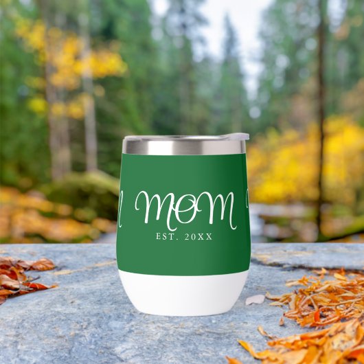 Mama hat neues Mama-Geschenk Weißes Skript (Außenbereich)