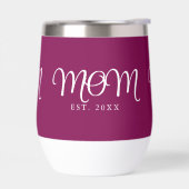 Mama hat neues Mama-Geschenk Weißes Skript (Links)
