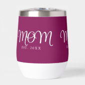 Mama hat neues Mama-Geschenk Weißes Skript (Vorderseite)
