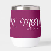 Mama hat neues Mama-Geschenk Weißes Skript (Rückseite)