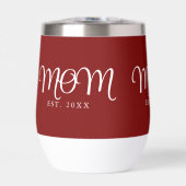 Mama hat neues Mama-Geschenk Weißes Skript (Vorderseite)
