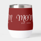 Mama hat neues Mama-Geschenk Weißes Skript (Rückseite)