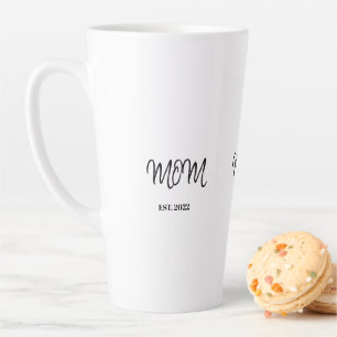 Mama hat neues Mama-Geschenk Zweifarbiges Latte-Mu Milchtasse