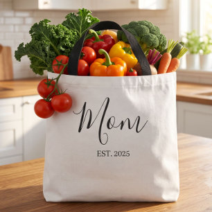 Mama hat neues Mama-Minimalist-Geschenk gegründet Tasche