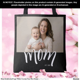 Mama hat Obergrenzen Weiß Custom Jahr Neu Mama ein Tasche
