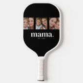 Mama hat sich etabliert Foto Pickleball Schläger (Rückseite)