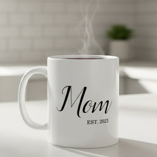 Mama hat sich etabliert Geschenk für Mama Kaffeetasse