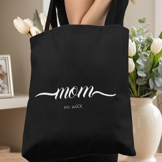 Mama hat Skript angepasst Jahr Mutter eingerichtet Tasche