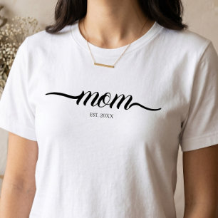 Mama hat Skript benutzerdefiniert Schwarz Jahr Mut T-Shirt