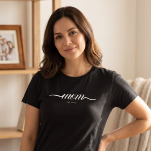 Mama hat Skript benutzerdefiniert Schwarz Jahr Mut T-Shirt